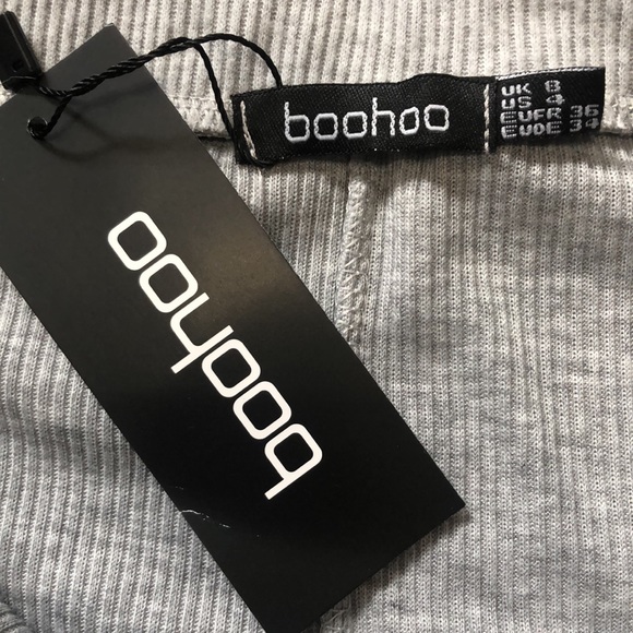 MATERNITY BRUSHED RIB SPLIT HEM FLARES - Picture 5 of 5